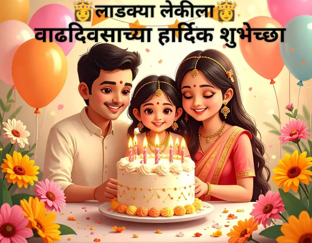 birthday wishes for daughter in marathi